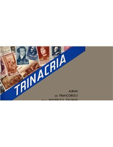ITALIA 1990 Fogli d'album Trinacria con doppie taschine per singoli us