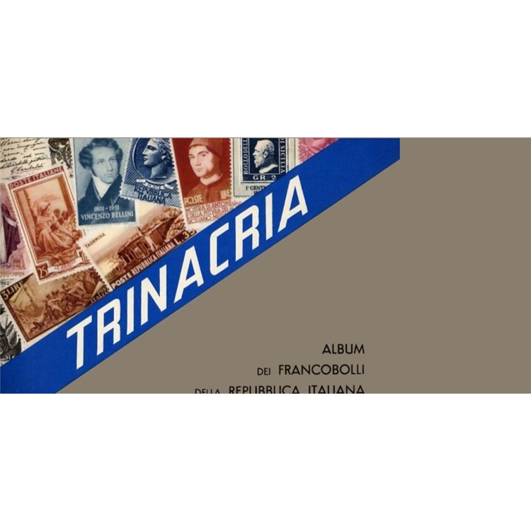 ITALY 1990 Trinacria album sheets with double pockets for single stamps