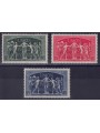 FRANCE 1949 Anniversary UPU 3v MNH**