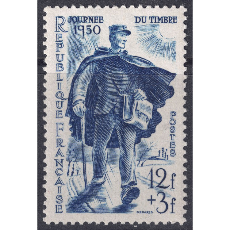 FRANCIA 1950 Giornata del Francobollo MNH**
