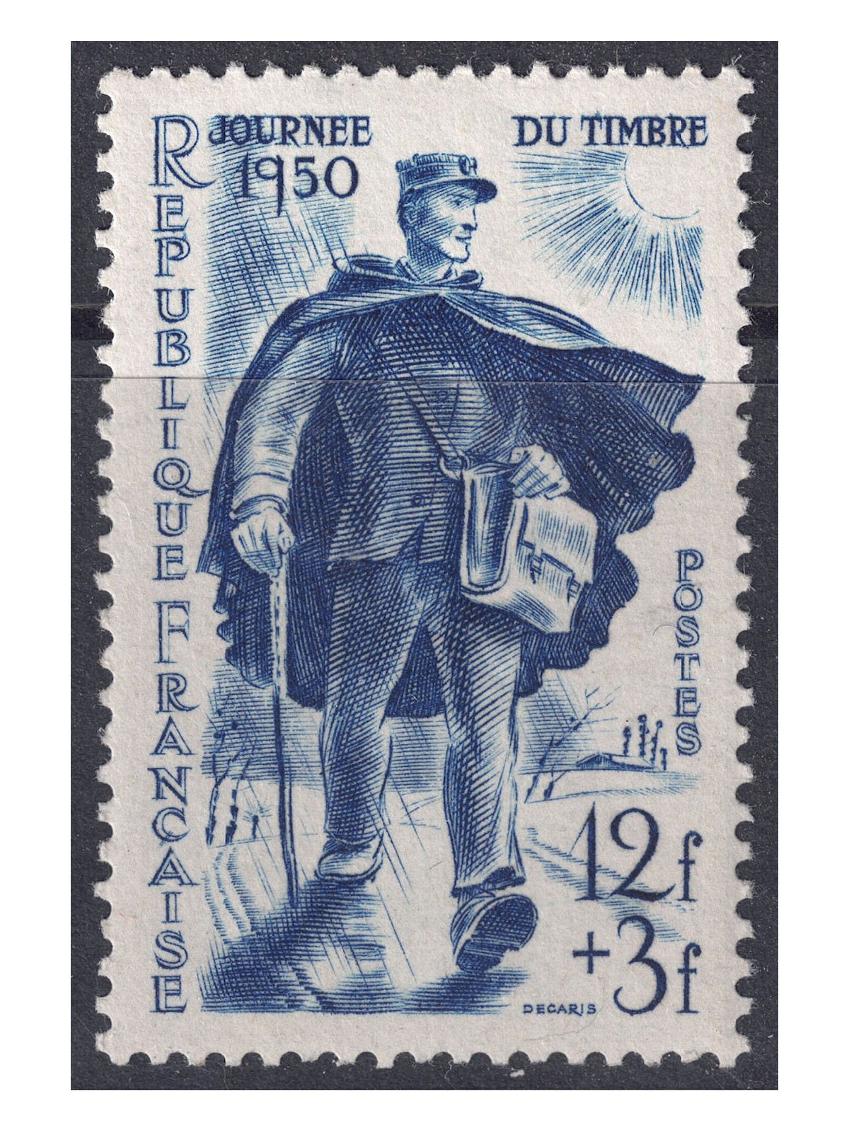 FRANCIA 1950 Giornata del Francobollo MNH**