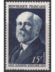 FRANCIA 1950 Raymond Poincaré MNH**