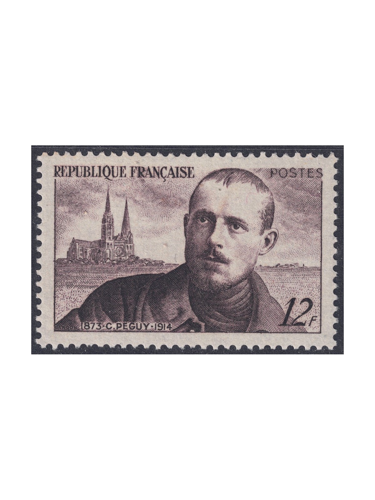 FRANCE 1950 Charles Péguy MNH**