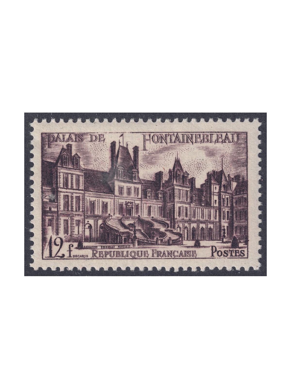 FRANCIA 1951 Castello di Fontainebleau MNH**