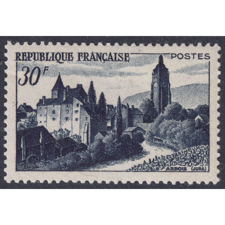 FRANCIA 1951 Veduta di Arbois MNH**