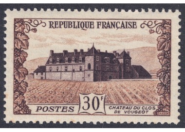 FRANCE 1951 Clos de Vougeot Castle MNH**