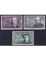 FRANCIA 1951 Poeti simbolisti 3v MNH**