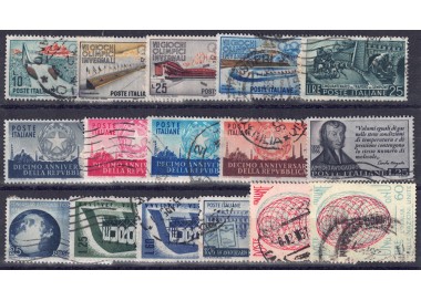 ITALY 1956 Complete Year 16v used
