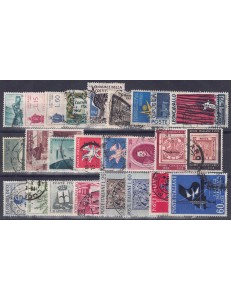 ITALY 1958 Complete Year 25v used