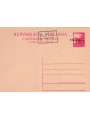 TRIESTE A 1947 (Democratica) Cartolina Postale £ 20 Rosso (C5A)