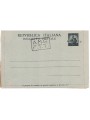 TRIESTE A 1947 (Democratica) Biglietto Postale £ 10 Verde (B1)