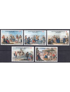 SMOM 2002 Ancient customs and traditions, 1st series 5v MNH**