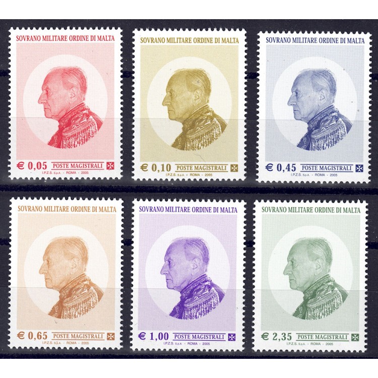 SMOM 2005 Andrew Bertie 6v MNH**