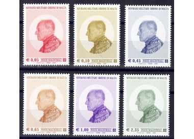 SMOM 2005 Andrew Bertie 6v MNH**