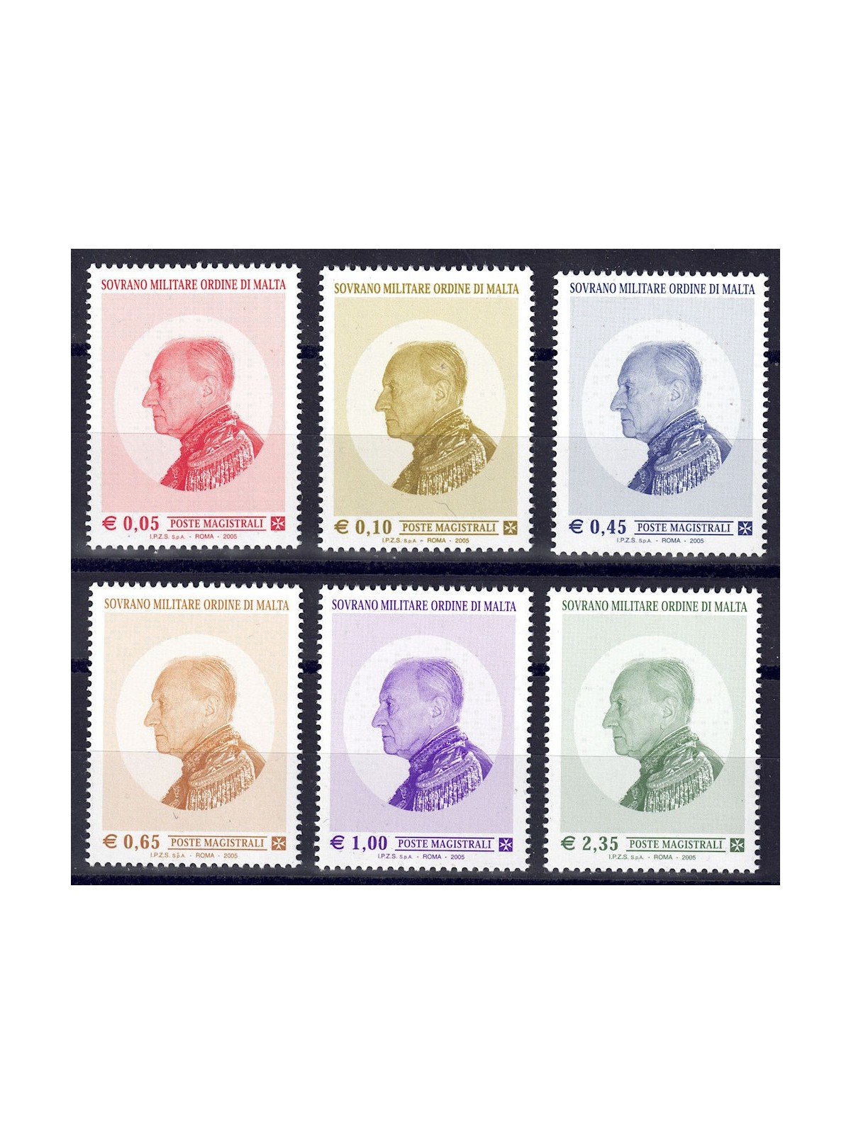 SMOM 2005 Andrew Bertie 6v MNH**
