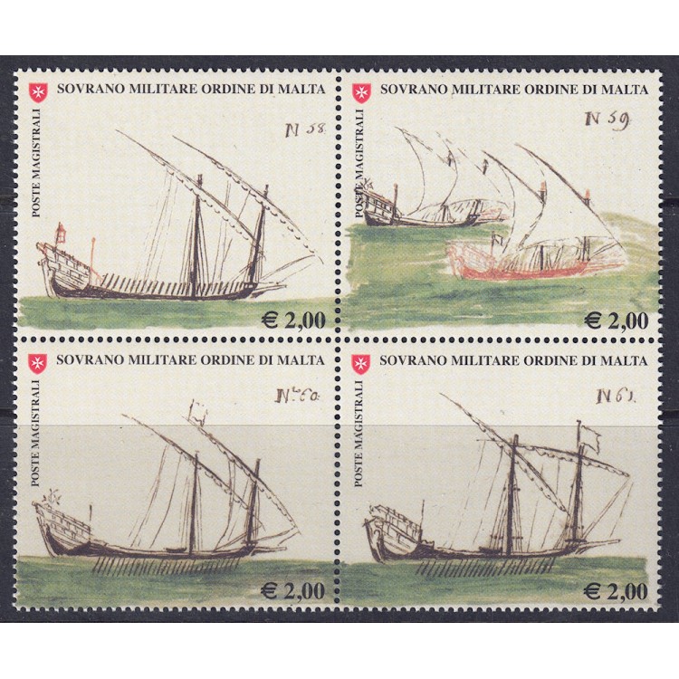 SMOM 2006 History of the Navy, 8th series 4v MNH**