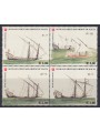 SMOM 2006 Storia della marina, 8ª serie 4v MNH**