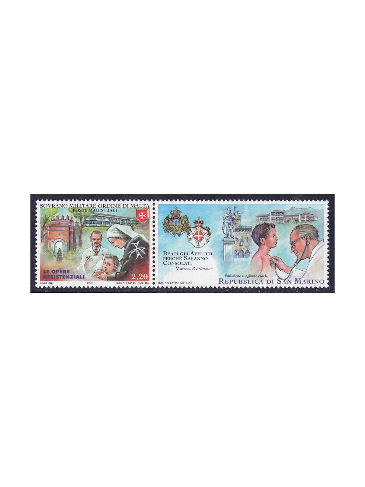 SMOM 2006 Pro Assistenza MNH**