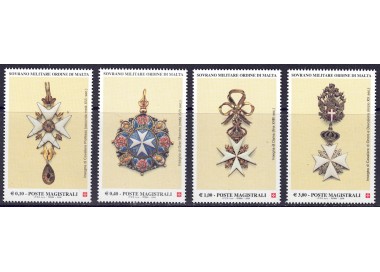 SMOM 2006 Ancient insignia, 3rd series 4v MNH**