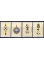 SMOM 2006 Ancient insignia, 3rd series 4v MNH**