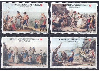 SMOM 2006 Ancient customs and traditions, 3rd series 4v MNH**