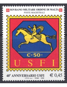 SMOM 2006 Italian Philatelic Press Union MNH**
