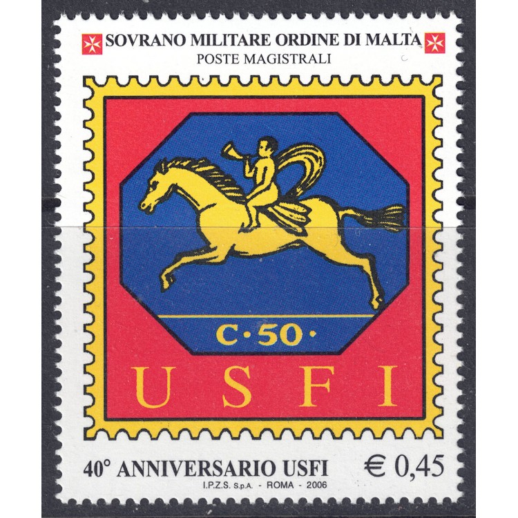SMOM 2006 Italian Philatelic Press Union MNH**