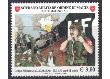 SMOM 2006 Military Corps ACISMOM MNH**