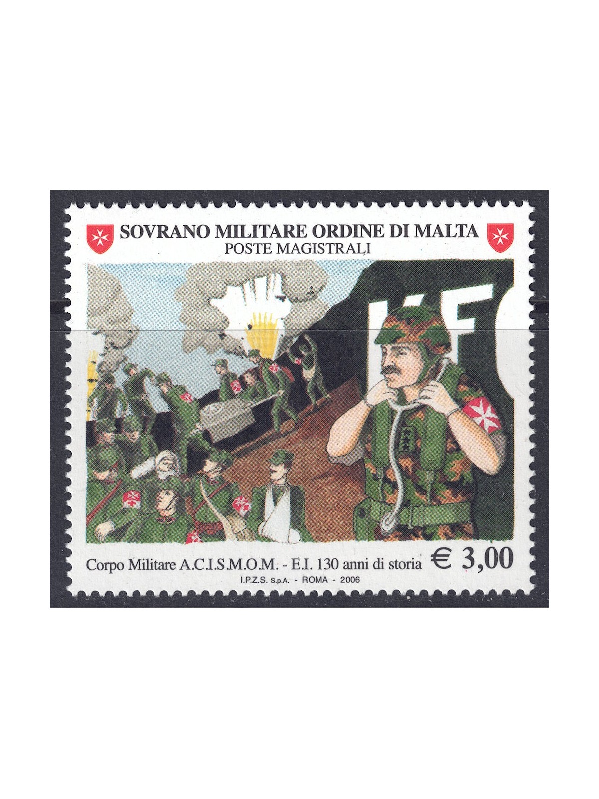 SMOM 2006 Military Corps ACISMOM MNH**