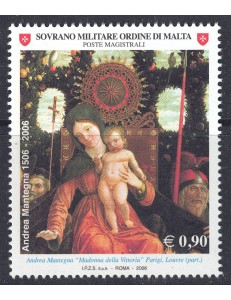 SMOM 2006 Andrea Mantegna MNH**