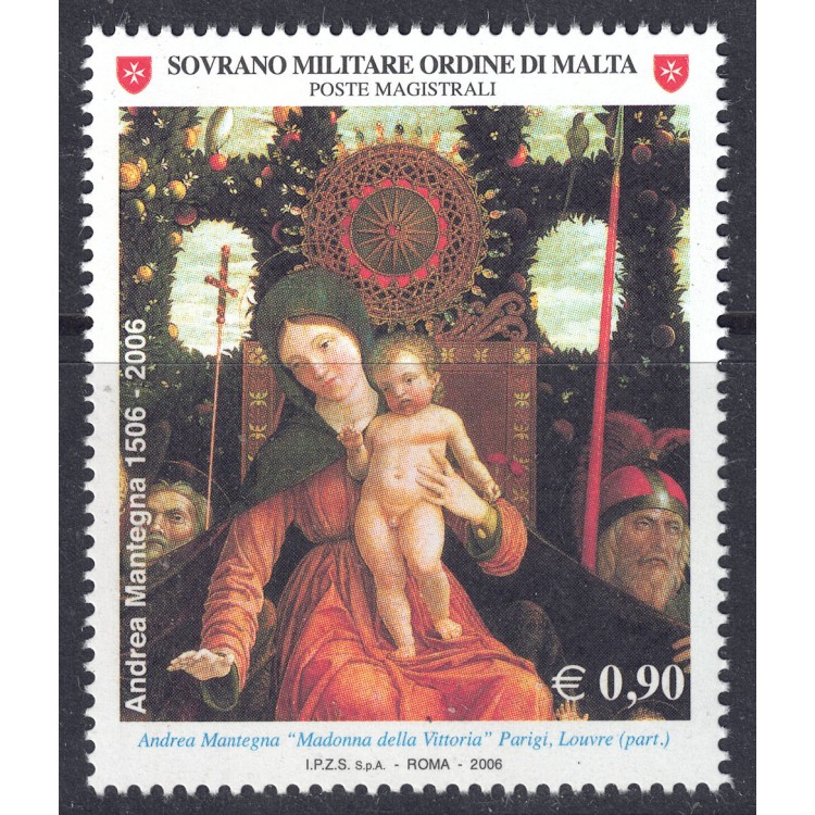 SMOM 2006 Andrea Mantegna MNH**