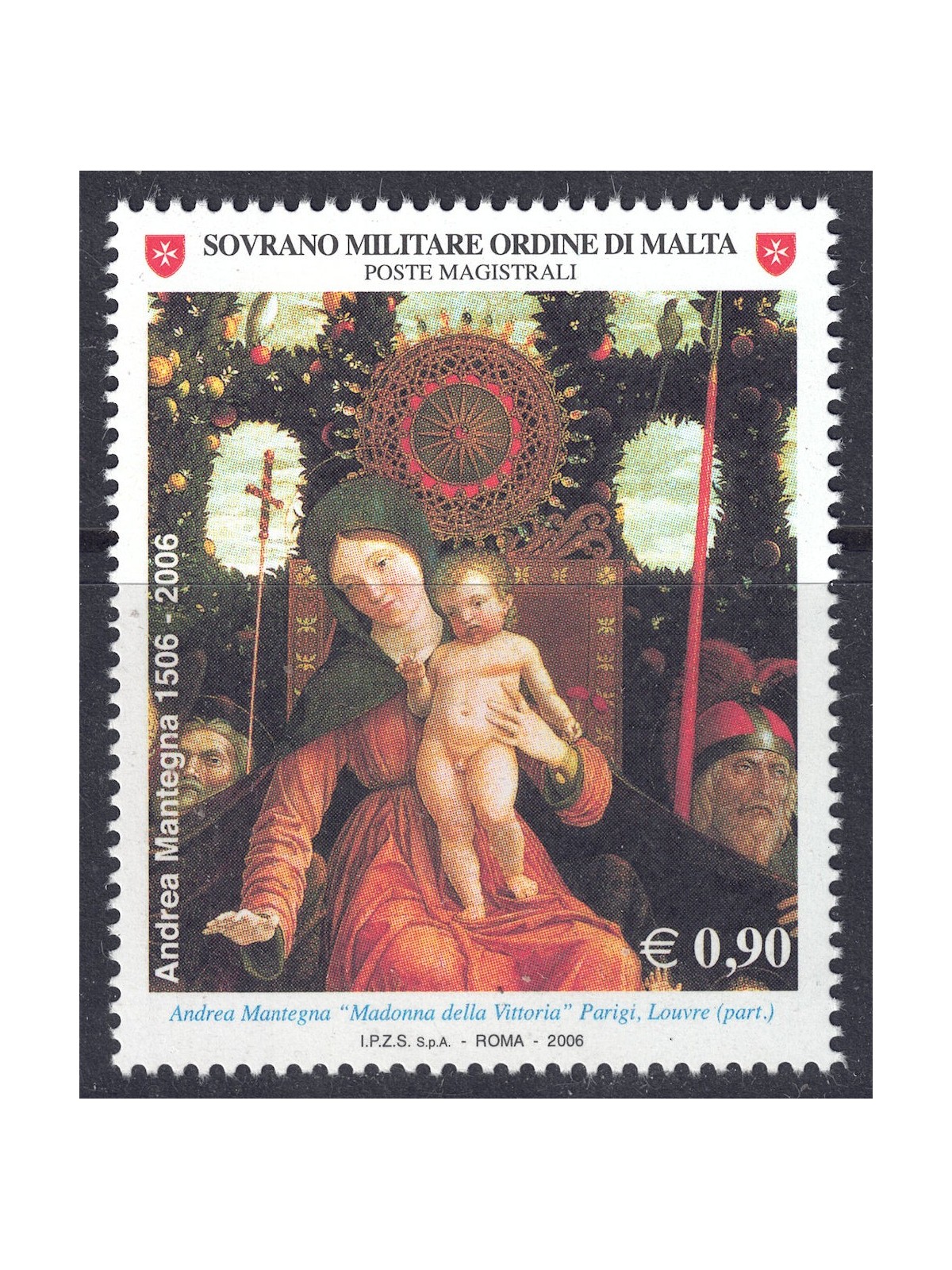 SMOM 2006 Andrea Mantegna MNH**