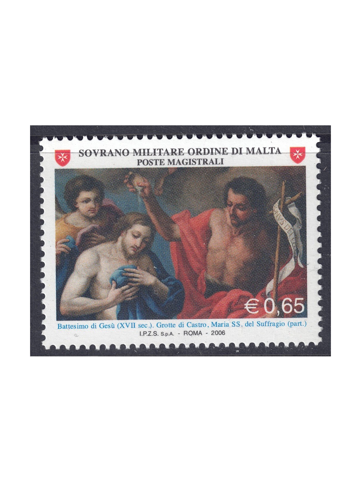 SMOM 2006 St. John the Baptist MNH**
