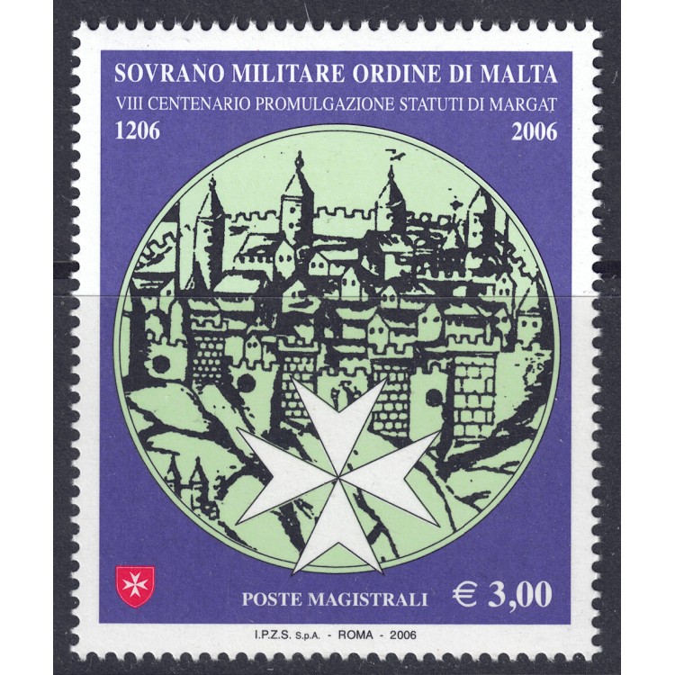 SMOM 2006 Statuti di Margat MNH**