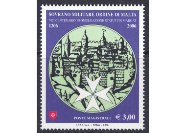 SMOM 2006 Statuti di Margat MNH**