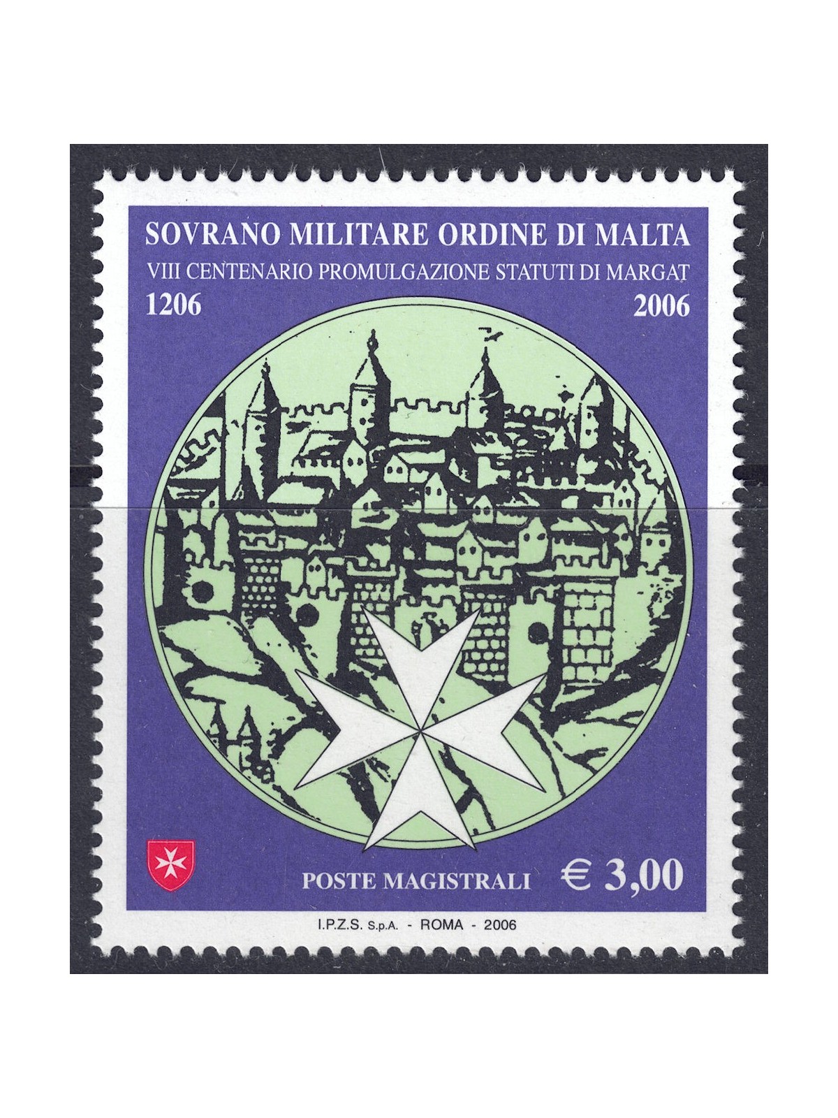 SMOM 2006 Statuti di Margat MNH**