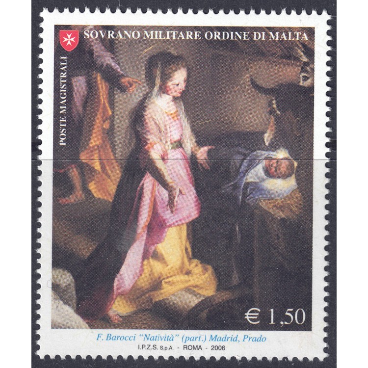 SMOM 2006 Natale MNH**