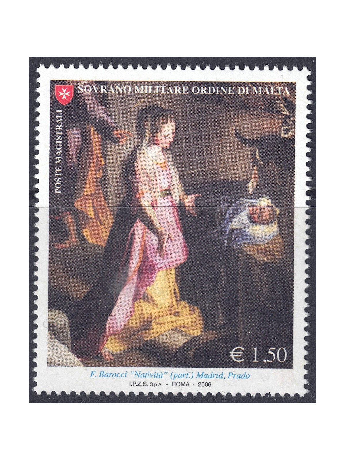 SMOM 2006 Christmas MNH**
