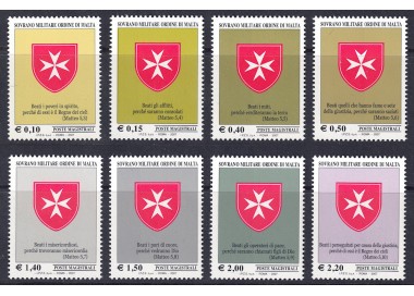 SMOM 2007 The Octagonal Cross 8v MNH**