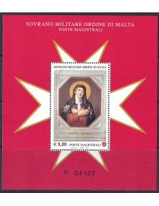 SMOM 2007 Santa Flora s/s MNH**