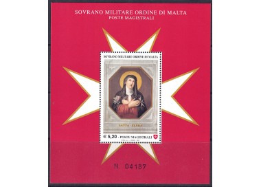 SMOM 2007 Santa Flora s/s MNH**