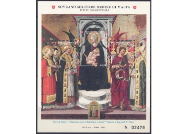 SMOM 2007 San Giovanni Battista BF MNH**