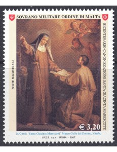 SMOM 2007 Santa Giacinta Marescotti MNH**