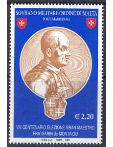 SMOM 2007 Garin de Montaigu MNH**