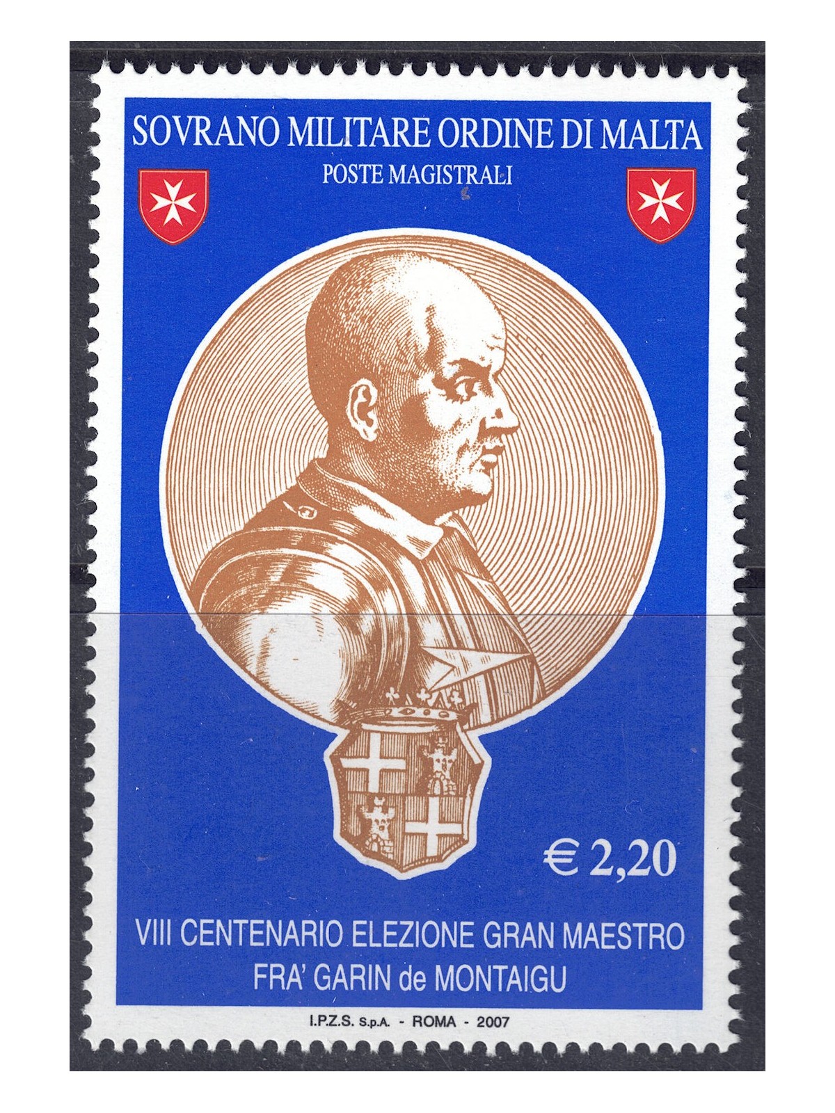 SMOM 2007 Garin de Montaigu MNH**