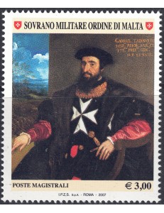 SMOM 2007 Portraits of Knights of the Order MNH**