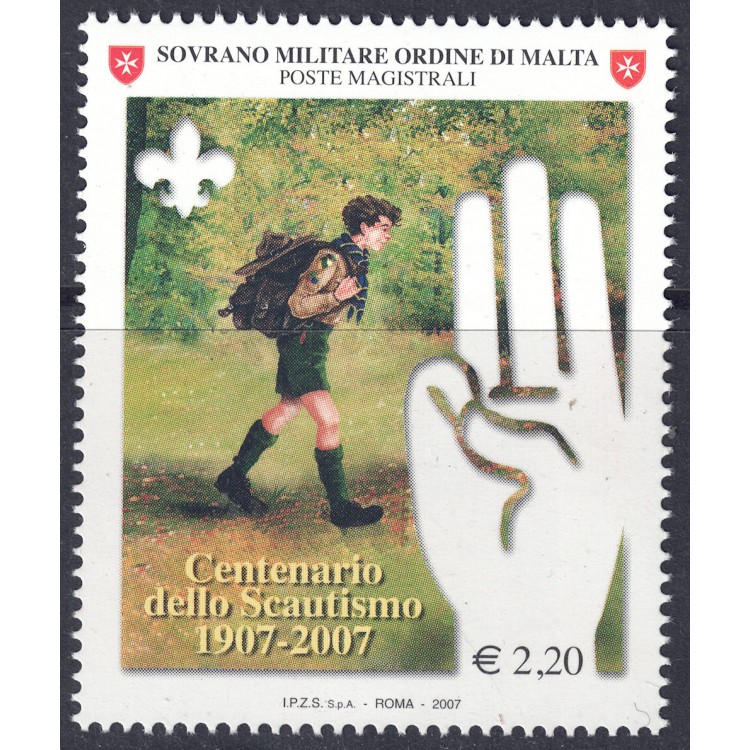 SMOM 2007 Centenary of Scouting MNH**