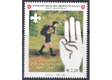 SMOM 2007 Centenario dello Scoutismo MNH**