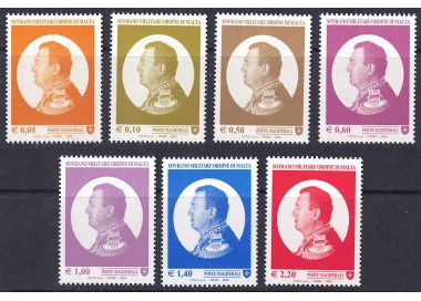 SMOM 2009 Matthew Festing 7v MNH**