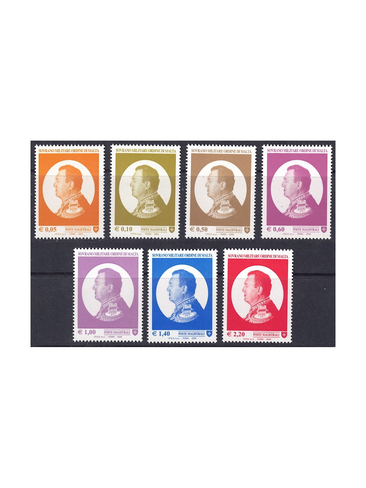 SMOM 2009 Matthew Festing 7v MNH**